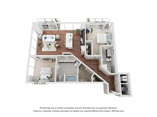 Floor plan 2C