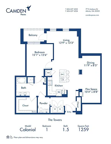 Floor plan Colonial