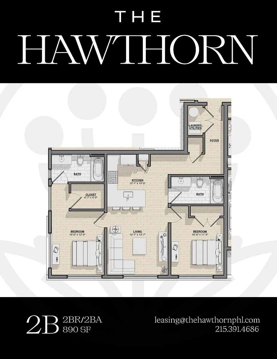 Floor plan 2B