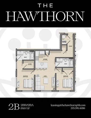 Floor plan 2B