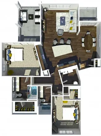 Floor plan Amber