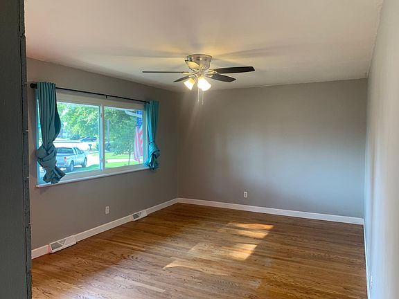 living room with hardwood floors