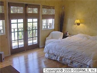 Lots of light in the bedroom!