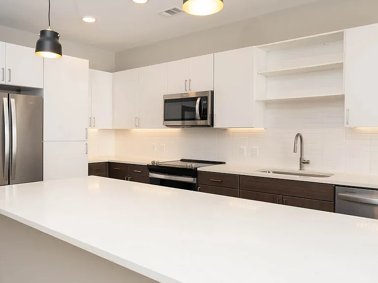 Kitchen with Stainless Steel Appliances