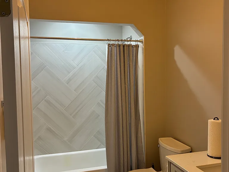 Master Bathroom 1 private bath.