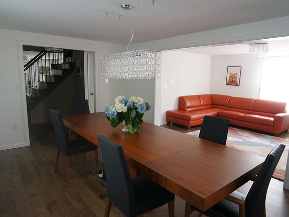 Dining room large enough for entertaining