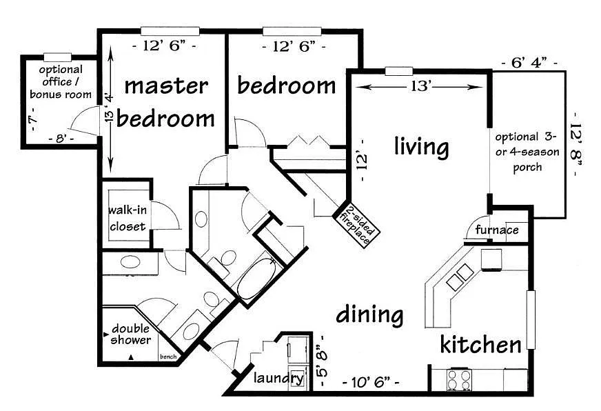 Floor plan The Penobscott II