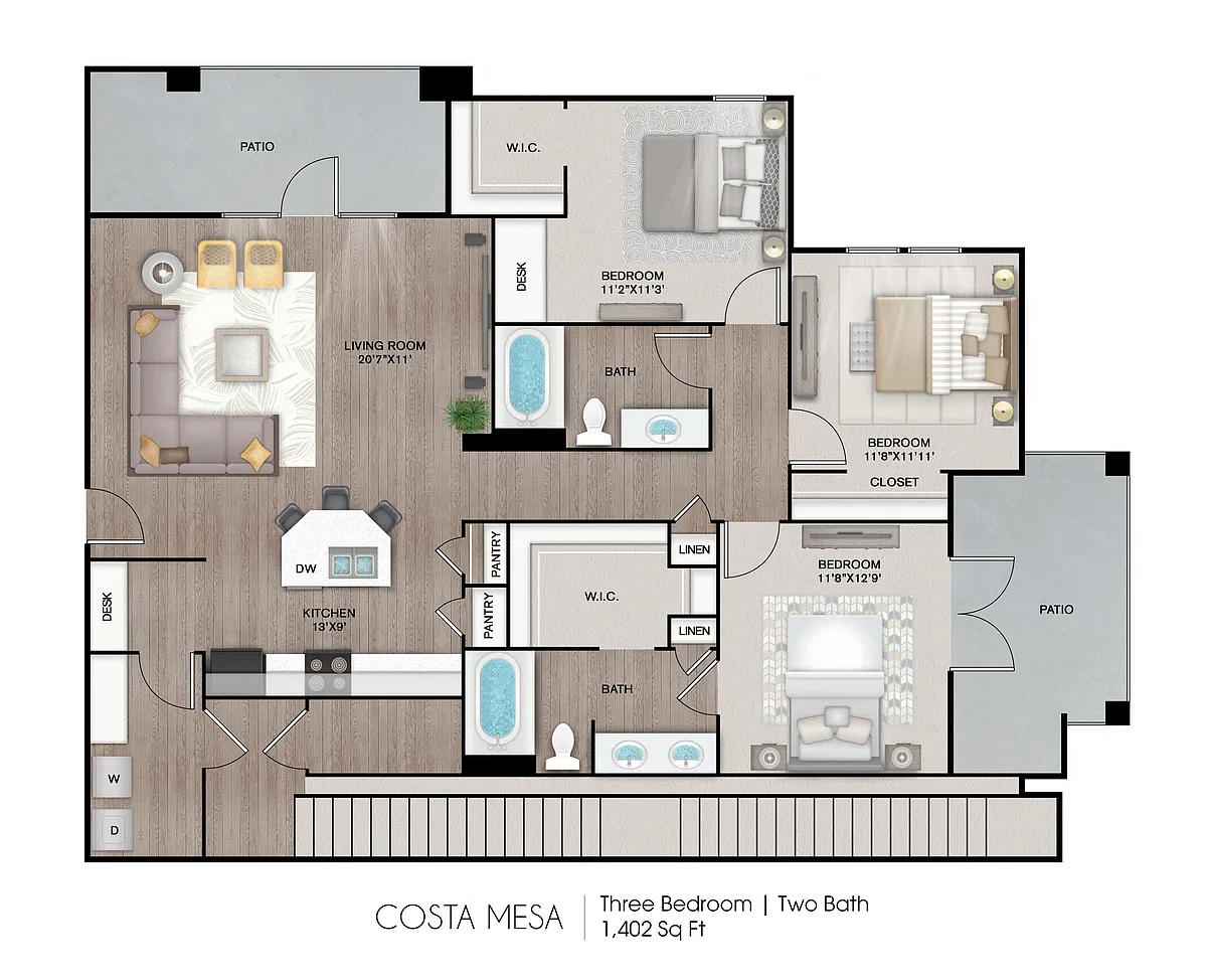 Floor plan C1