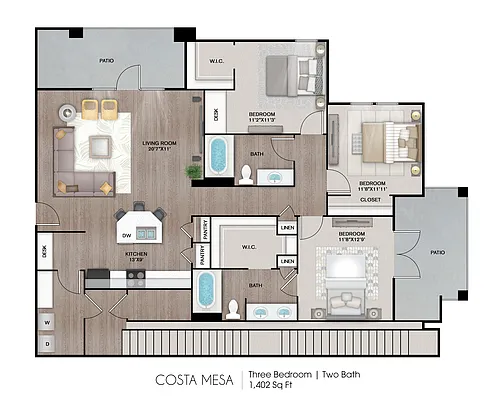 Floor plan C1