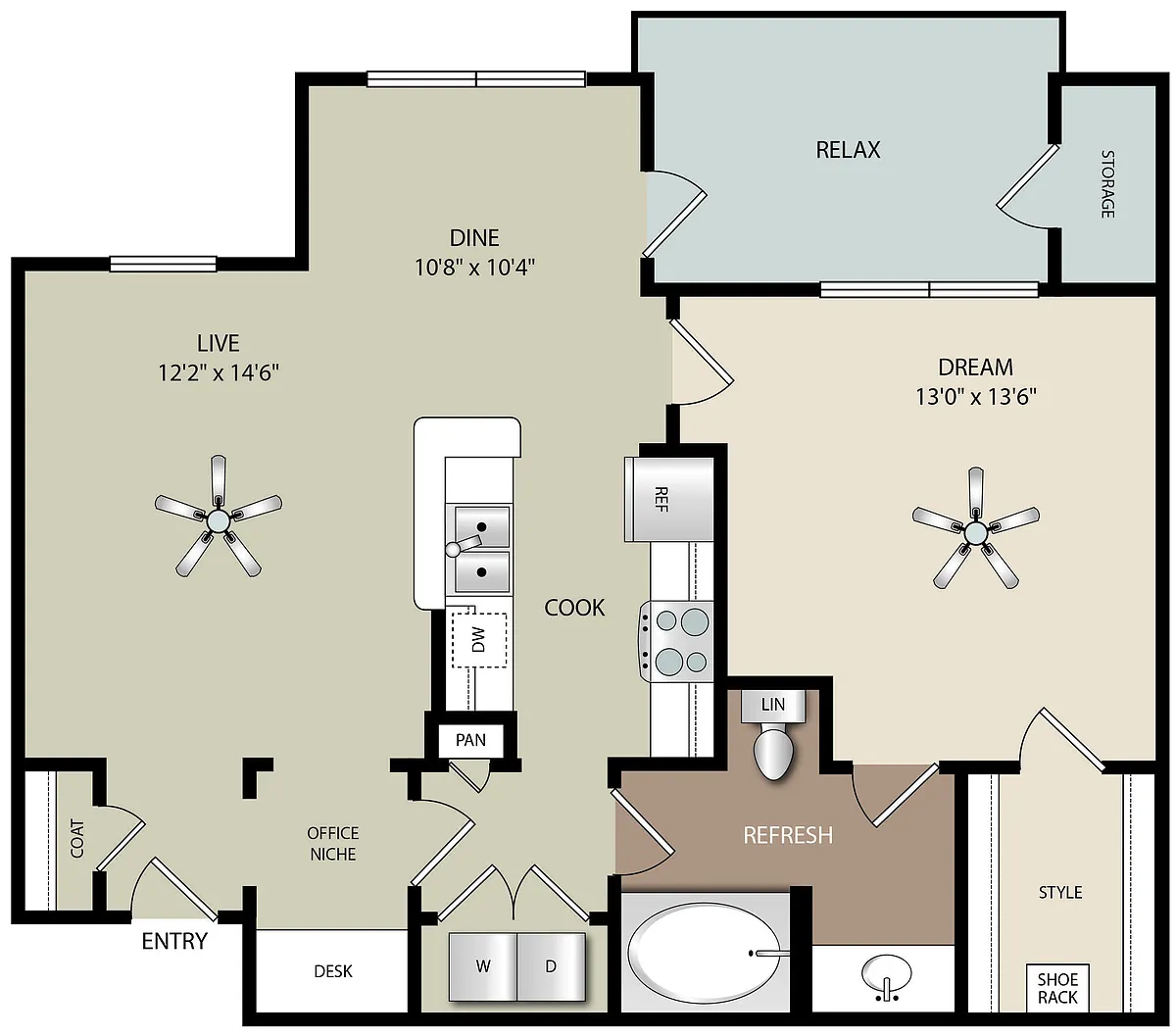 Floor plan A2