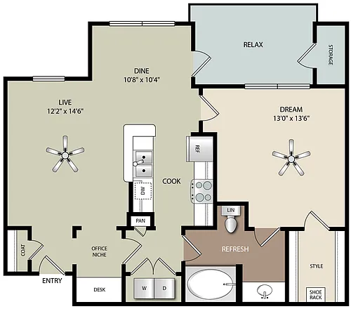 Floor plan A2