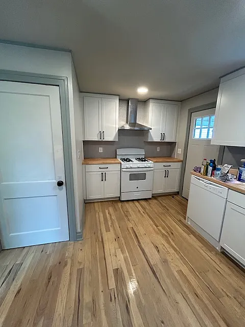 Kitchen view from living room