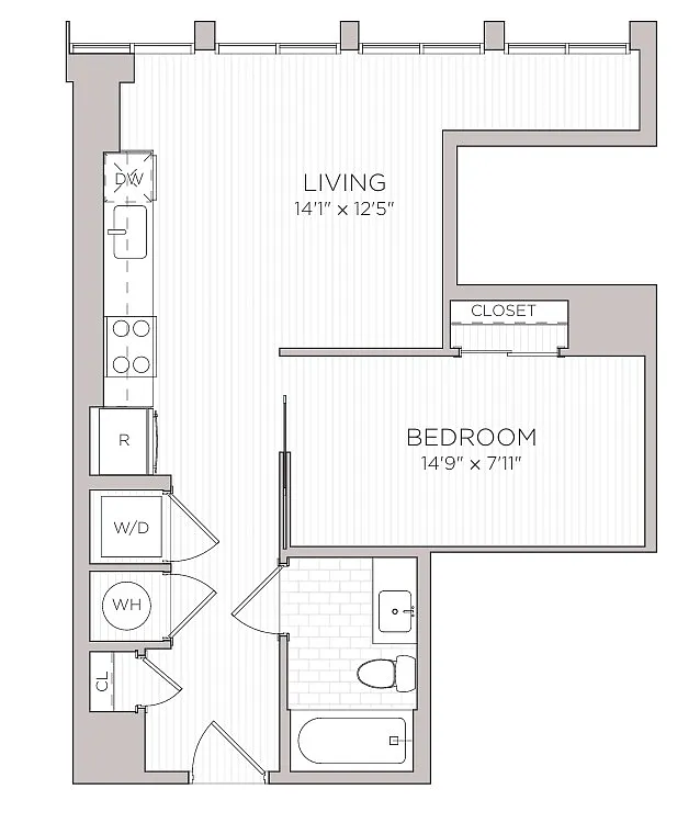 Floor plan Studio S2