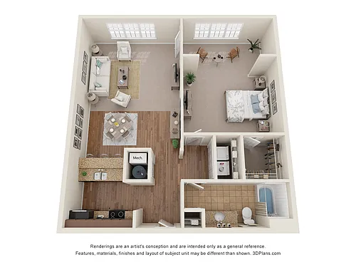 Floor plan Pineland Aster