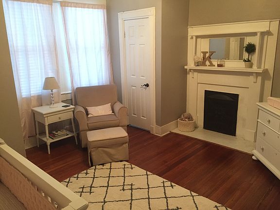 Bedroom with half bath