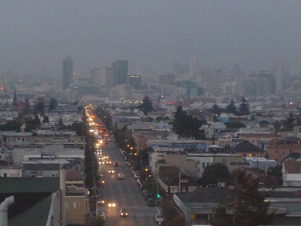 View from living room window