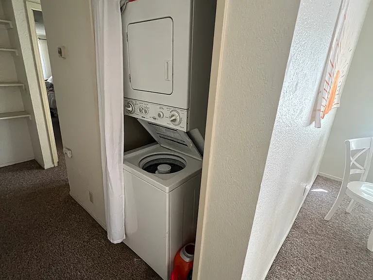 washer/dryer combo, a new set was installed this year