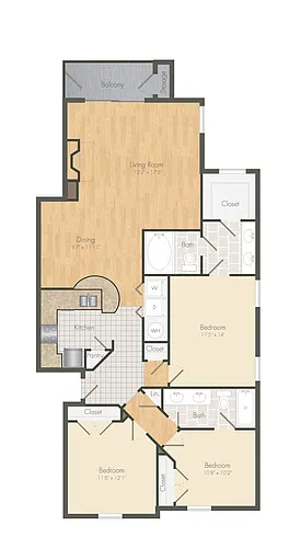 Floor plan C2R