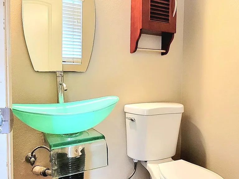 First floor restroom