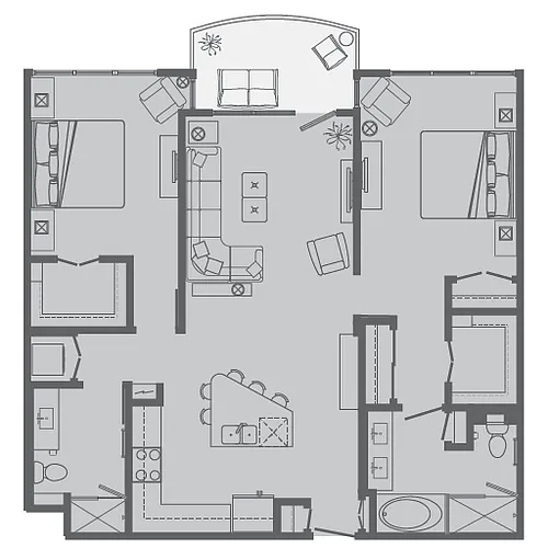 Floor plan G