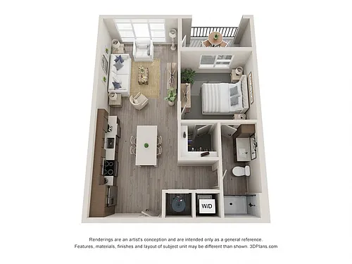 Floor plan A1A