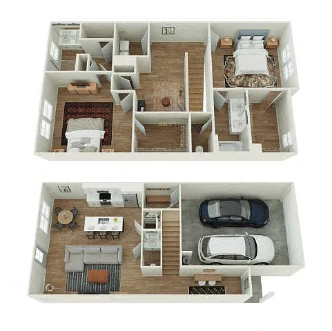 Floor plan The Hampton