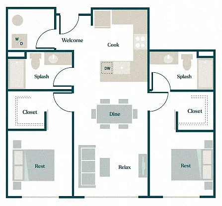 Floor plan Verity