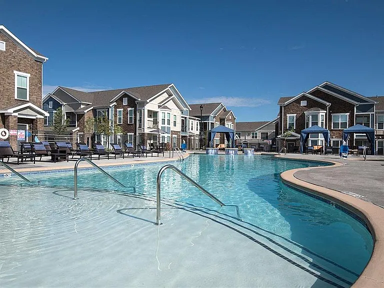 Resort-Inspired Pool with Sundeck and Spa