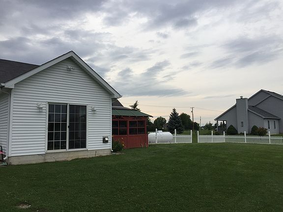 Back yard, hot tub gazebo