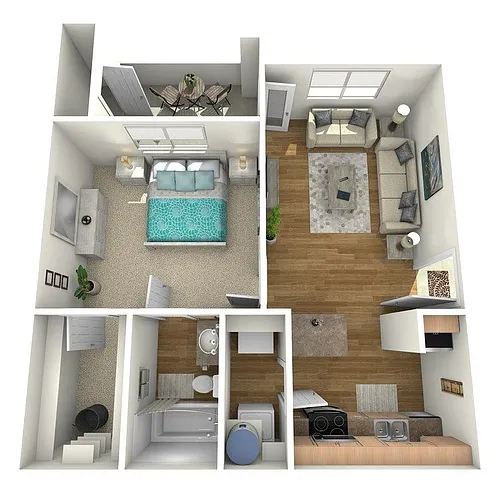 Floor plan A1R