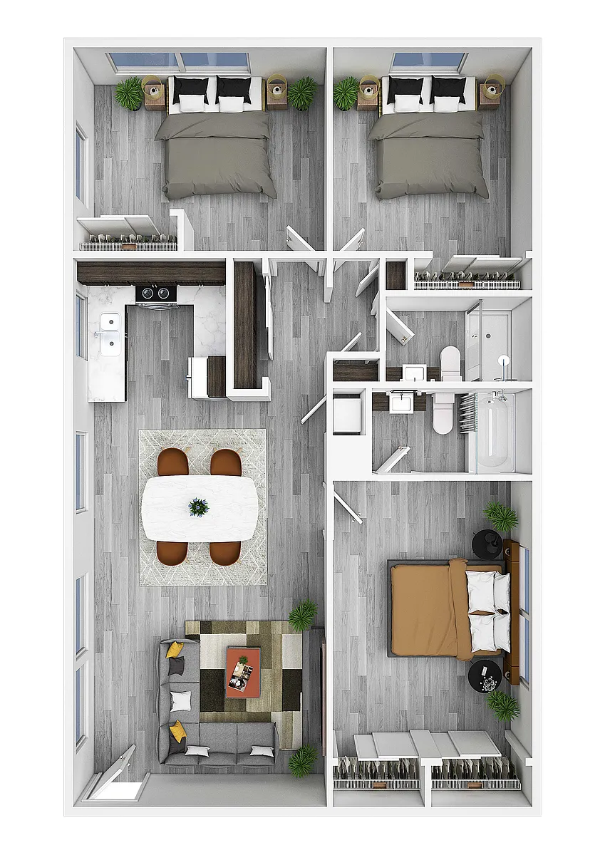 Floor plan Flux