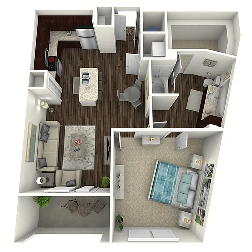 Floor plan Franklin - A6