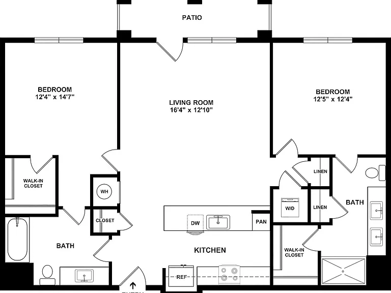 B5 Floor plan W Dimensions B5 Floor plan W Dimensions