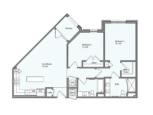 Floor plan Crocus