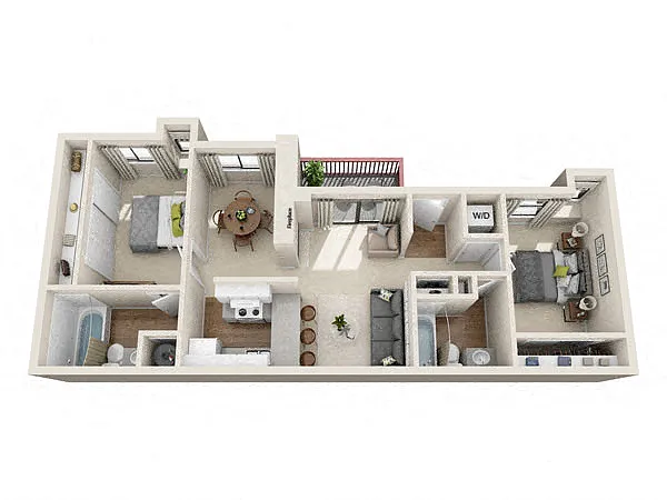 Floor plan The Birch