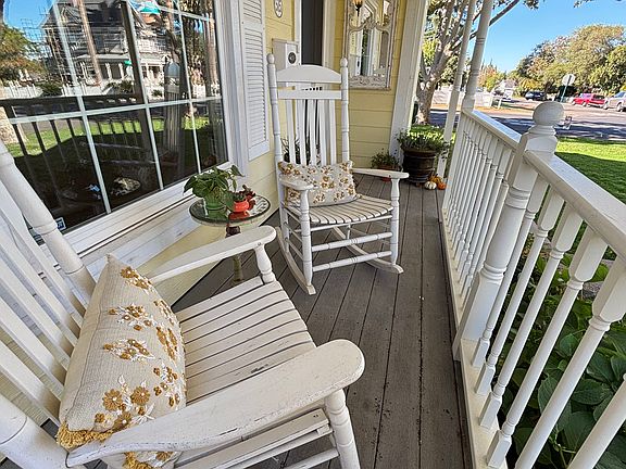 Relaxing front porch