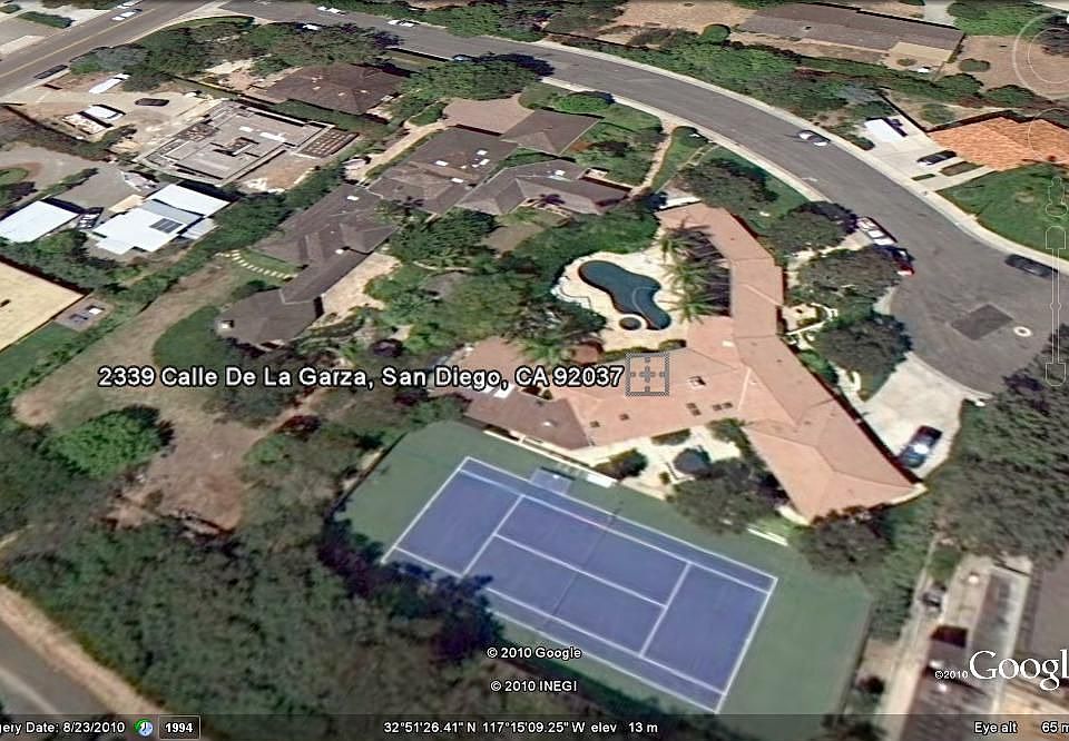 1/2 Acre with Pool, Tennis Court & Only 2 Blocks From La Jolla Shores Beach