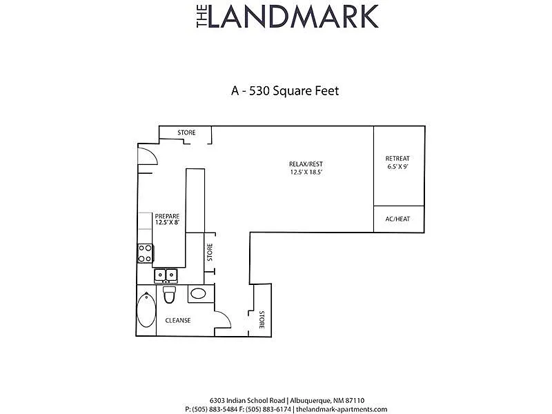 Floor plan A