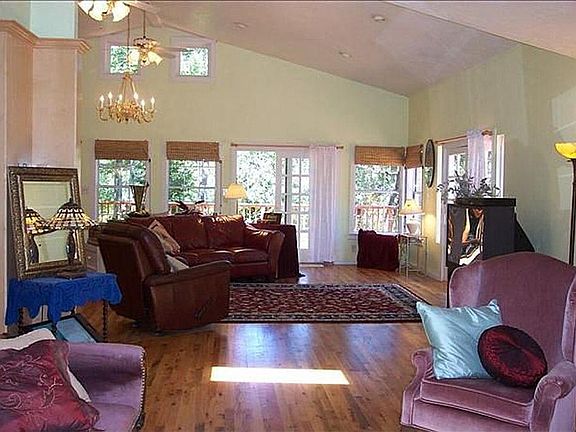 Partial view of living room when it was furnished.