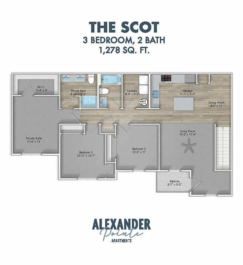 Floor plan Scot