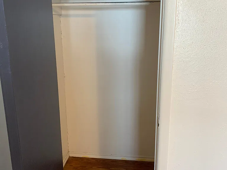 Closet for front bedroom