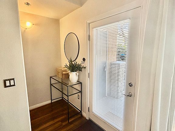 Door to street entrance and stairs