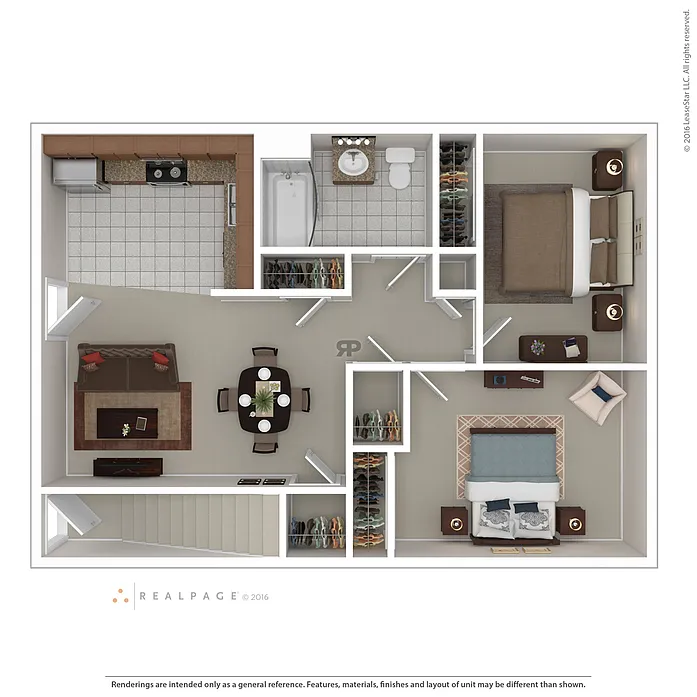 Floor plan 2 Bedroom
