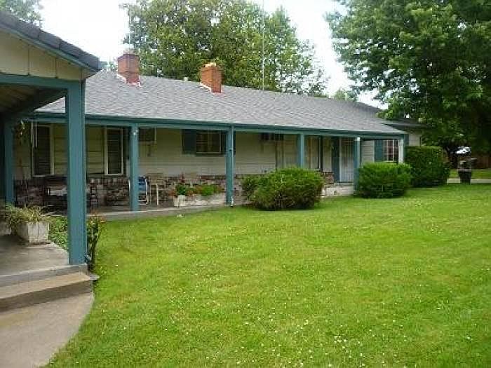 Front of residence
