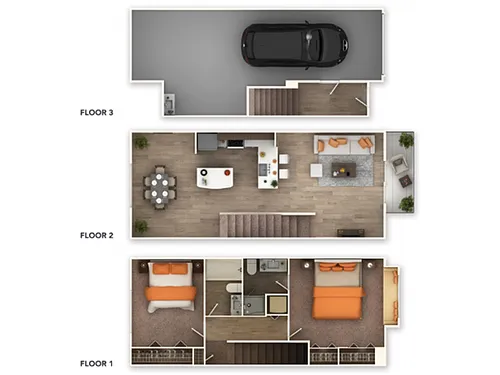 Floor plan Bordeaux