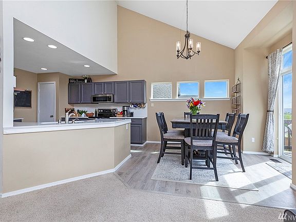 Kitchen and dining room have new luxury vinyl plank flooring