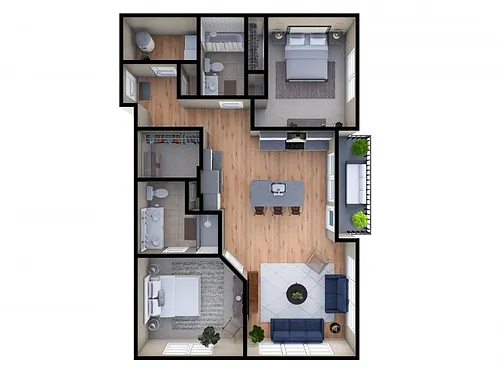 Floor plan Type D