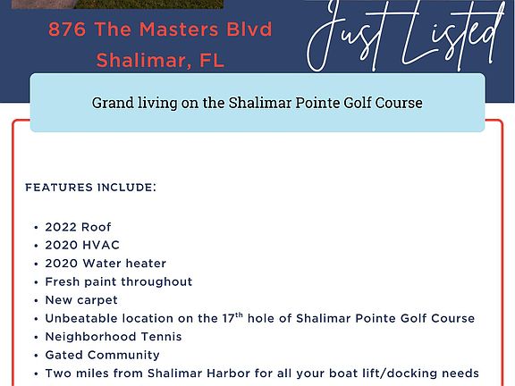4th image of 876 The Masters Blvd