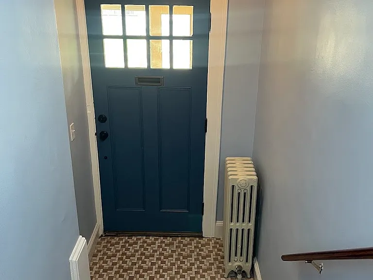 Private entry space. No shared hallway