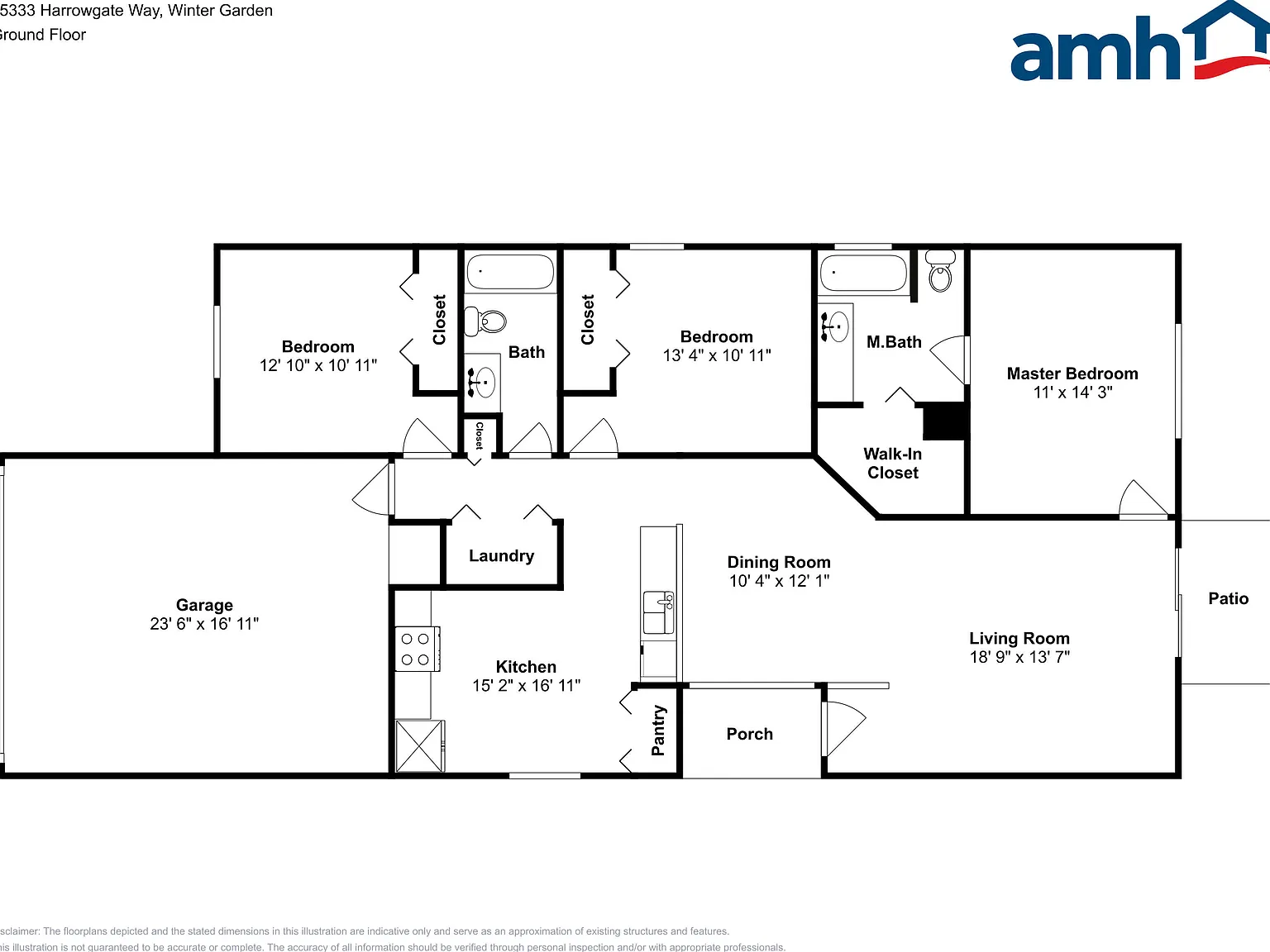 3 bed, 2.0 bath, 1390 sqft, $2,500 — Photo 2